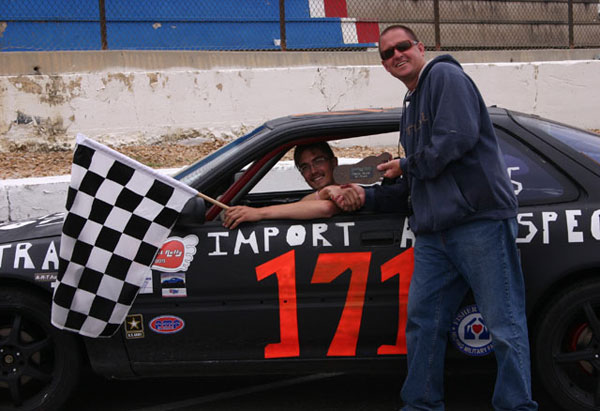 Brad The Shoe Ames Takes the Checkered Flag at I-25 Speedway