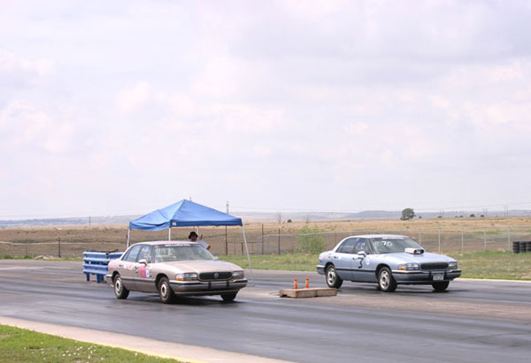 Dynomite Danielle Lewis lines up Against Ken Famous Racecar Guy Gasbarri